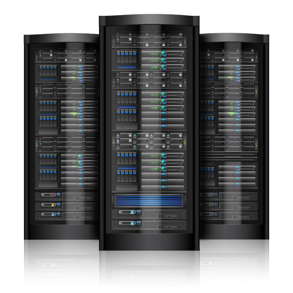 Network servers isolated